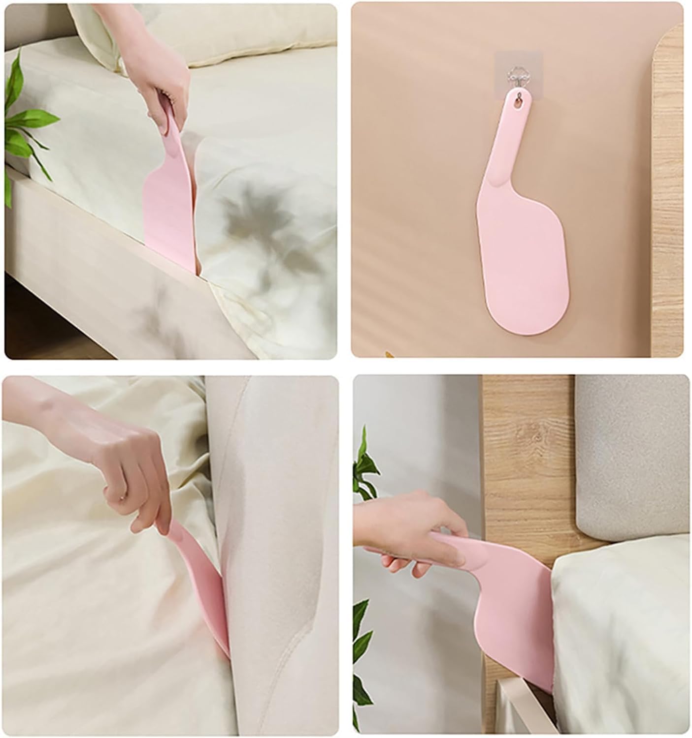 Extra Long Bed Sheet Tucker Tool for Making Your Bed Mattress Lifter for Changing Sheets Bed Sheet Holder No More Lifting The Mattress - Handy Bed Sheet Tightener for Hotel-Level Bedding