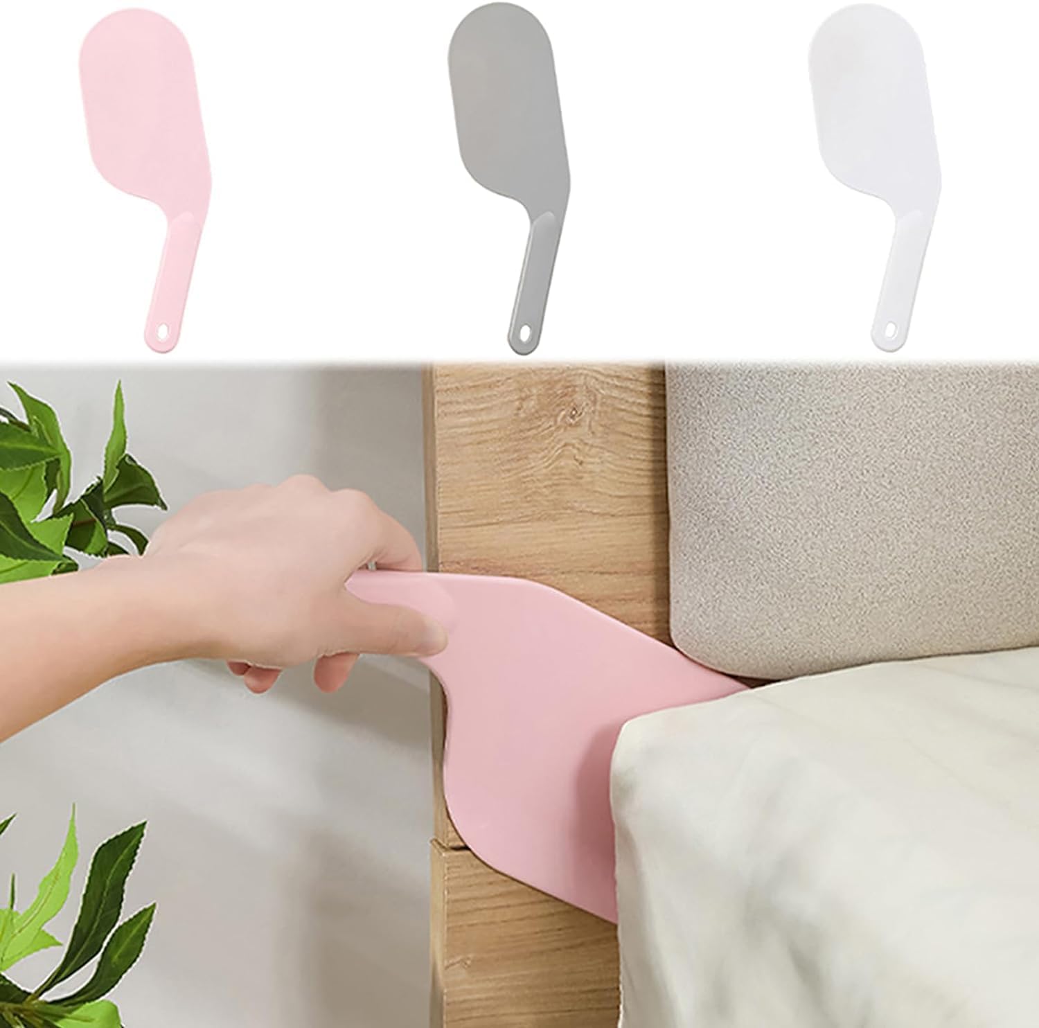 Extra Long Bed Sheet Tucker Tool for Making Your Bed Mattress Lifter for Changing Sheets Bed Sheet Holder No More Lifting The Mattress - Handy Bed Sheet Tightener for Hotel-Level Bedding